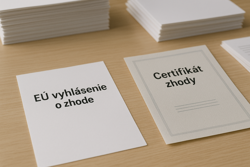 Rozdiel mezdzi vyhlásením o zhode a certifikátom zhody